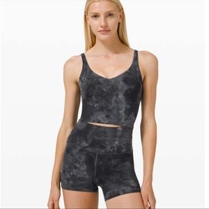 NWOT - Lululemon Align Tank Diamond Dye Graphite